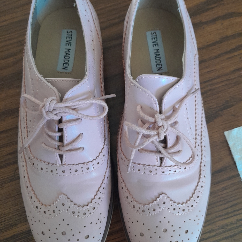 Steve Madden Light Pink Women's Loafers